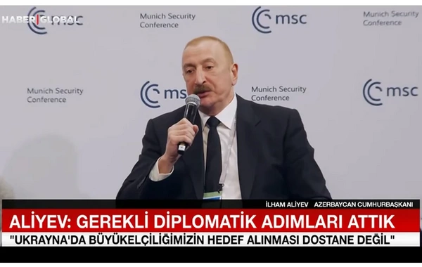 Haber Global İlham Əliyevin Münxendə panel müzakirələrində iştirakı ilə bağlı videomaterial hazırlayıb