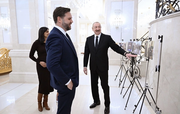 İlham Əliyev və ABŞ-nin Vitse-prezidenti mətbuata bəyanatlarla çıxış ediblər
