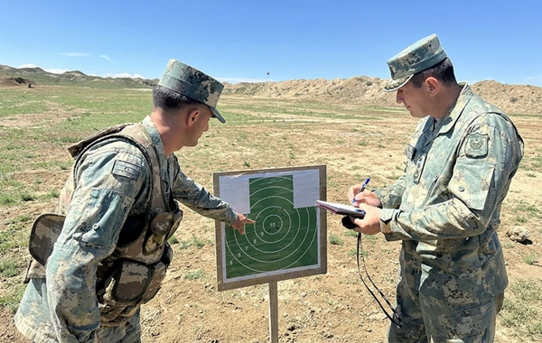 Azərbaycan Ordusunda keçirilən atıcılıq üzrə birincilik başa çatıb