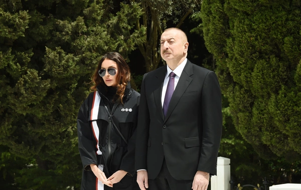 Prezident İlham Əliyev Xocalı Soyqırımı Memorialının açılışında iştirak edib