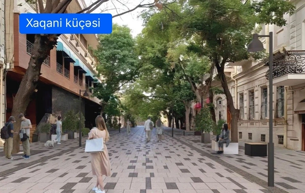 Bakının mərkəzində daha 5 küçə piyadalaşdırılır