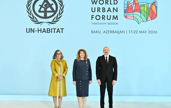 İlham Əliyev Ümumdünya Şəhərsalma Forumunun 13-cü Sessiyasının açılış mərasimində iştirak edir