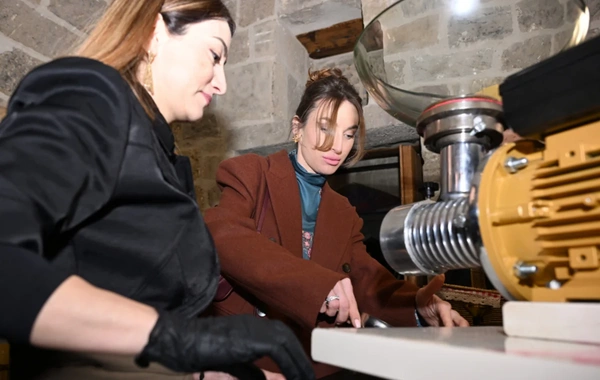 Buxara karvansarasının əsaslı bərpa və konservasiya işlərindən sonra açılışı olub