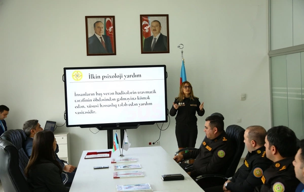 FHN-in Bakı Regional Mərkəzi 6 saylı Bakı "ASAN xidmət" mərkəzində təlim keçirib