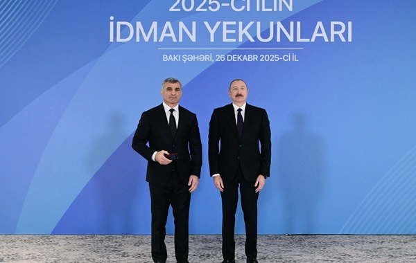 Prezidentin dünya çempionu ilə səmimi dialoqu: Sən hələ yarışırsan?