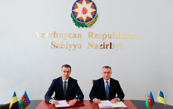 Ukrayna və Azərbaycan səhiyyə nazirləri saziş imzalayıb, əməkdaşlıq genişləndirilir Ukrayna və Azərbaycan səhiyyə nazirləri saziş imzalayıb, əməkdaşlıq genişləndirilir
