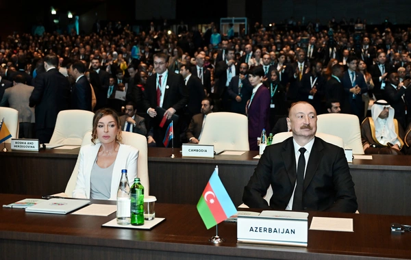 Bakıda WUF13-ün Sessiyasının açılış mərasimi keçirilib, Prezident İlham Əliyev çıxış edib