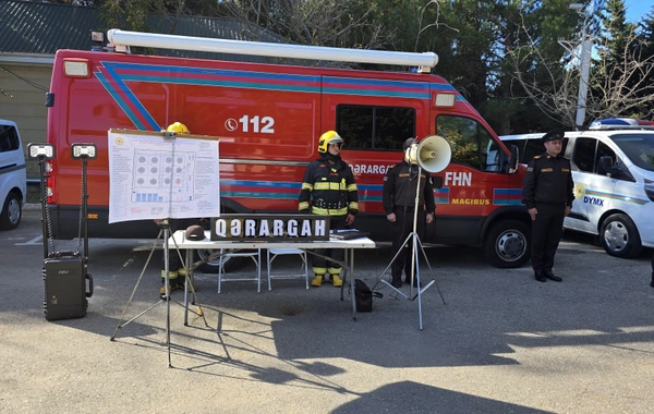 DYMX Neft Emalı Zavodunda yanğın-taktiki təlim keçirib