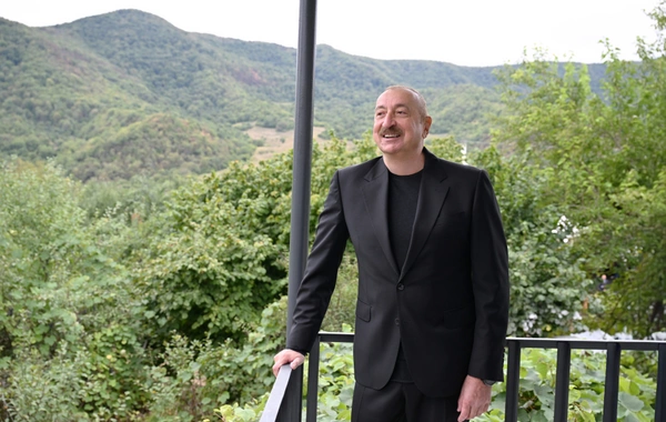 Prezident İlham Əliyev Xocalı rayonunun Badara kəndində olub