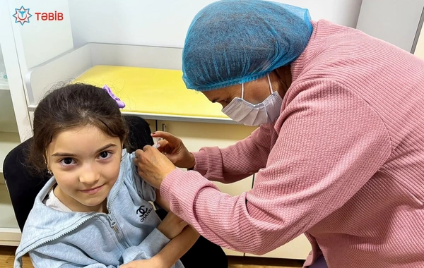 Azərbaycanda bu ilin son iki ayında 65 mindən çox uşaq vaksinasiyaya cəlb olunub