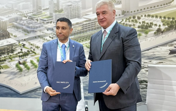 "PAŞA Real Estate" və "Baku White City" Ağ Şəhərdə birgə inkişaf sazişi imzalayıb