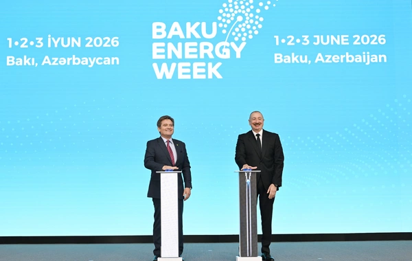 Prezident İlham Əliyev Bakı Enerji Həftəsinin rəsmi açılış mərasimində iştirak edib