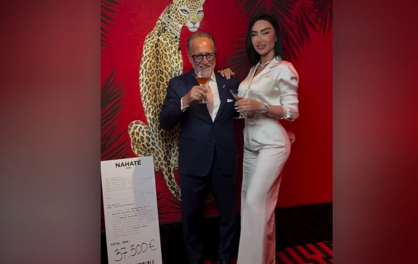 Azərbaycanlı model 1 badə kokteylə təxminən 70 000 AZN ödədi