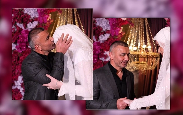 Qurban Qurbanov gəlin köçən qızına xeyir-dua verdi