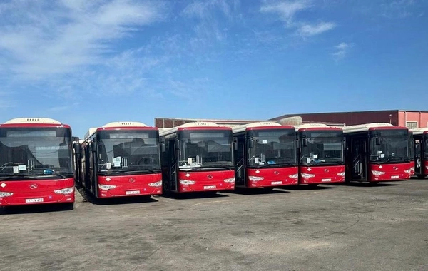 Bakıda daha bir marşrut xəttində avtobuslar yenilənir