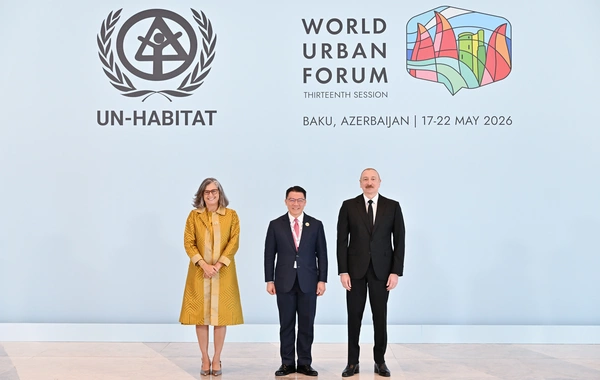 В Баку состоялась церемония открытия WUF13: на мероприятии выступил Ильхам Алиев