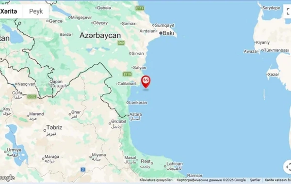 Xəzər dənizində zəlzələ olub