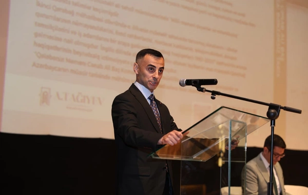 Yazıçı-publisist Aydın Tağıyevin kitabının təqdimatı olub