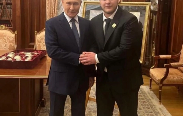17-year-old son of Kadyrov addressed Putin