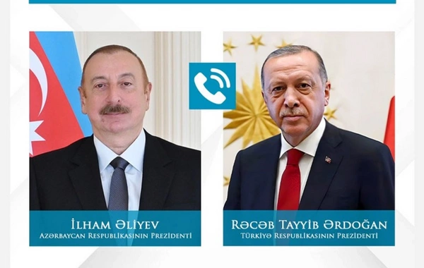 Ilham Aliyev called Recep Tayyip Erdogan