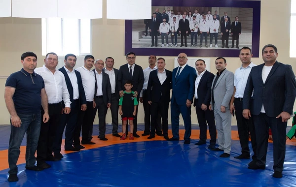 Azərbaycanda yeni güləş zalları istifadəyə verilib