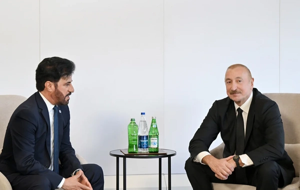 İlham Əliyev Beynəlxalq Avtomobil Federasiyasının prezidenti ilə görüşüb