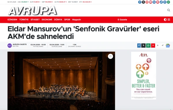 Türkiyə mətbuatı Eldar Mansurovdan yazdı