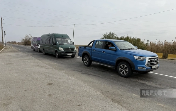 Cəbrayılın Horovlu kəndinə növbəti köç karvanı yola salınıb