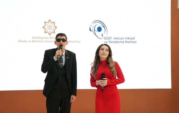 DOST İnklüziv İnkişaf və Yaradıcılıq Mərkəzinin istedadları WUF13 "Urban Expo" sərgi məkanında konsert proqramı ilə çıxış edib