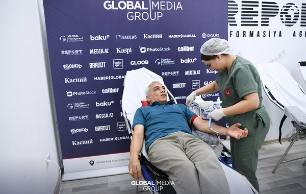 "Global Media Group" növbəti dəfə "Talassemiyasız həyat naminə" könüllü qanvermə aksiyasına qoşulub