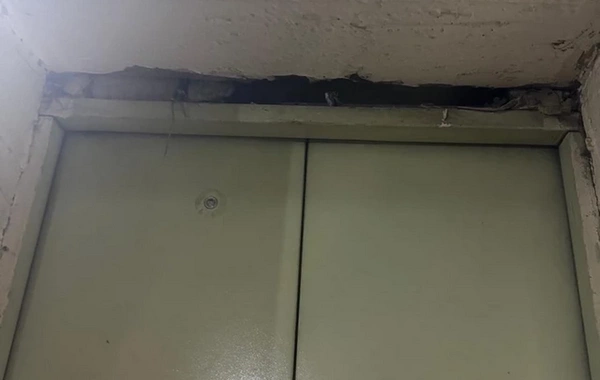 Yasamalda bina təhlükə altındadır: Sakinlər ölüm qorxusu ilə yaşayırlar