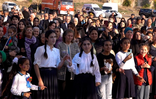 В освобожденном Джебраиле прошли торжества в честь 5-й годовщины Победы