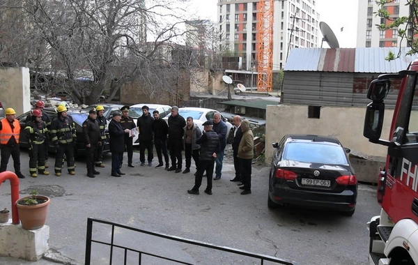 FHN Bakıda yaşayış binasında təlim keçirib
