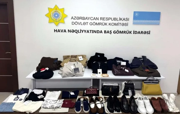 Azərbaycana brend mallar gətirənlər saxlanıldı - 276 min manat