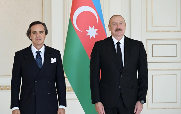 İlham Əliyev Braziliyanın Azərbaycanda yeni təyin olunmuş səfirinin etimadnaməsini qəbul edib