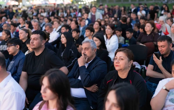 Daşkəsəndə milli kino seansı keçirilib