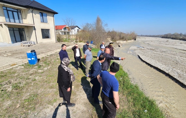 FHN tərəfindən "Yaz-yay fəsillərində sel təhlükəsi" mövzusunda növbəti tədbirlər keçirilib