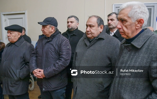 Fəzail Ağamalı ilə vida mərasimi başa çatıb