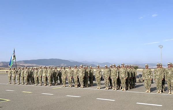 Özbəkistan hərbçiləri birgə təlim üçün Azərbaycana gəlib