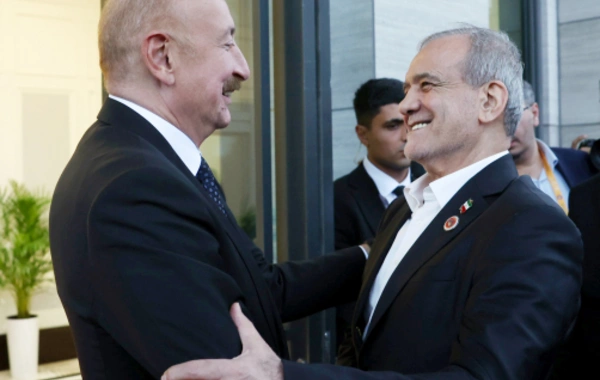 Bişkekdə Azərbaycan və İran prezidentlərinin görüşü keçirilib