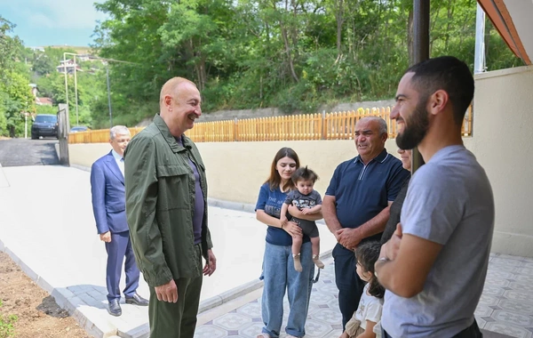 Azərbaycan Prezidenti: Artıq köçkün həyatı keçmişdə qaldı