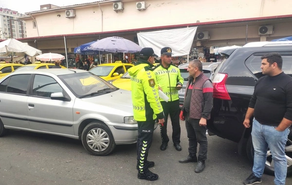 Naxçıvan DYP qaydaları pozan sürücüləri CƏRİMƏLƏYİB