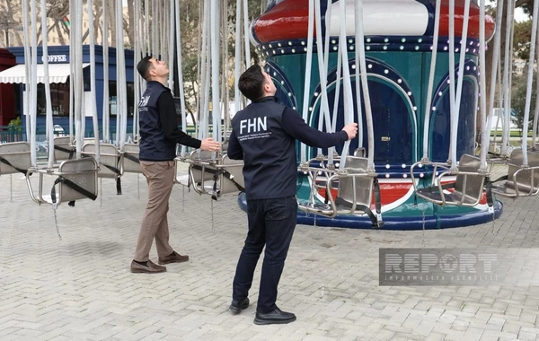 FHN bayram günləri ilə əlaqədar attraksionlara nəzarəti gücləndirib