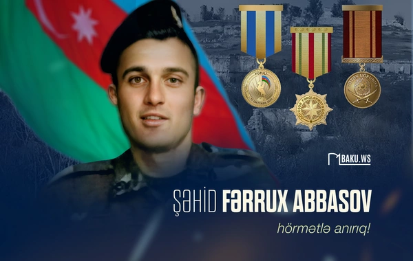 Bu gün Fərrux Abbasovun şəhid olduğu gündür