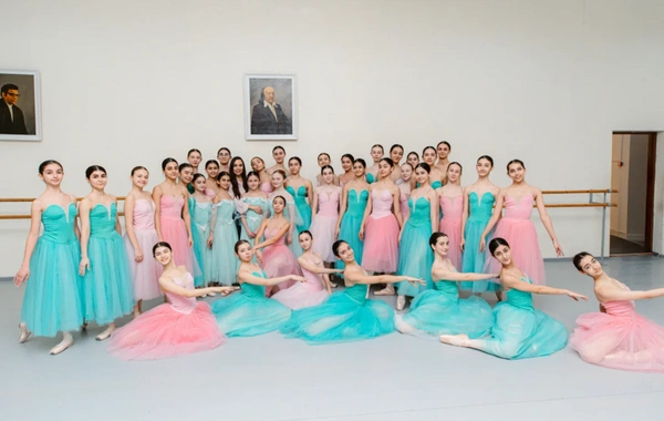 Leyla Əliyeva Bakı Xoreoqrafiya Akademiyasının qonağı olub