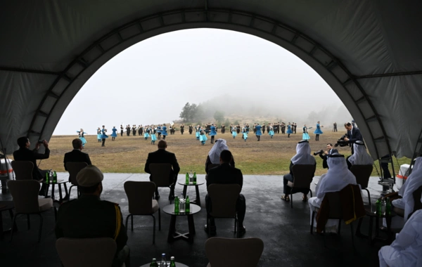 İlham Əliyev Şeyx Məhəmməd bin Zayed Al Nəhyana Qarabağ atı hədiyyə edib