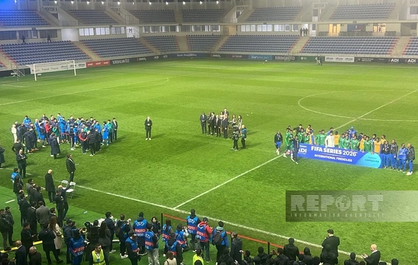 Futbol üzrə Azərbaycan millisi mükafatlandırılıb