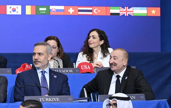 İlham Əliyev Vaşinqtonda Sülh Şurasının ilk iclasında iştirak edib