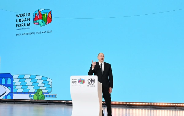 Prezident İlham Əliyev Bakı Olimpiya Stadionunun ərazisində WUF13 ilə bağlı görülən işlərlə tanış olub