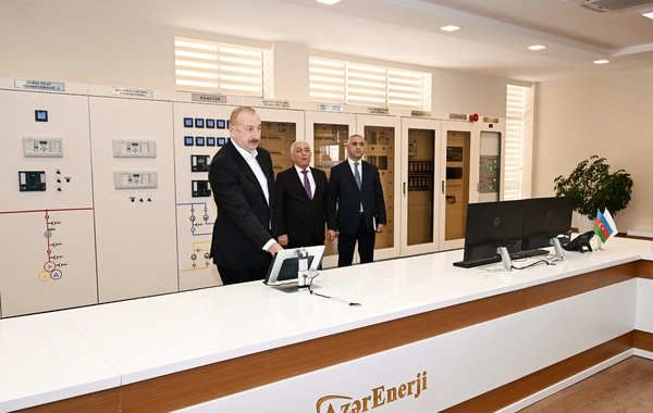 Xankəndi-1 elektrik yarımstansiyası istismara verilib